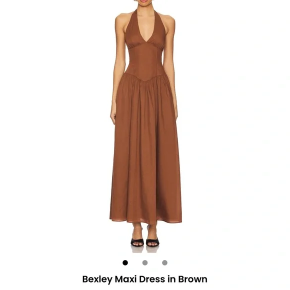 More To Come | Dresses | Brown Maxi Dress More To Come Bexley Maxi Dress |  Poshmark